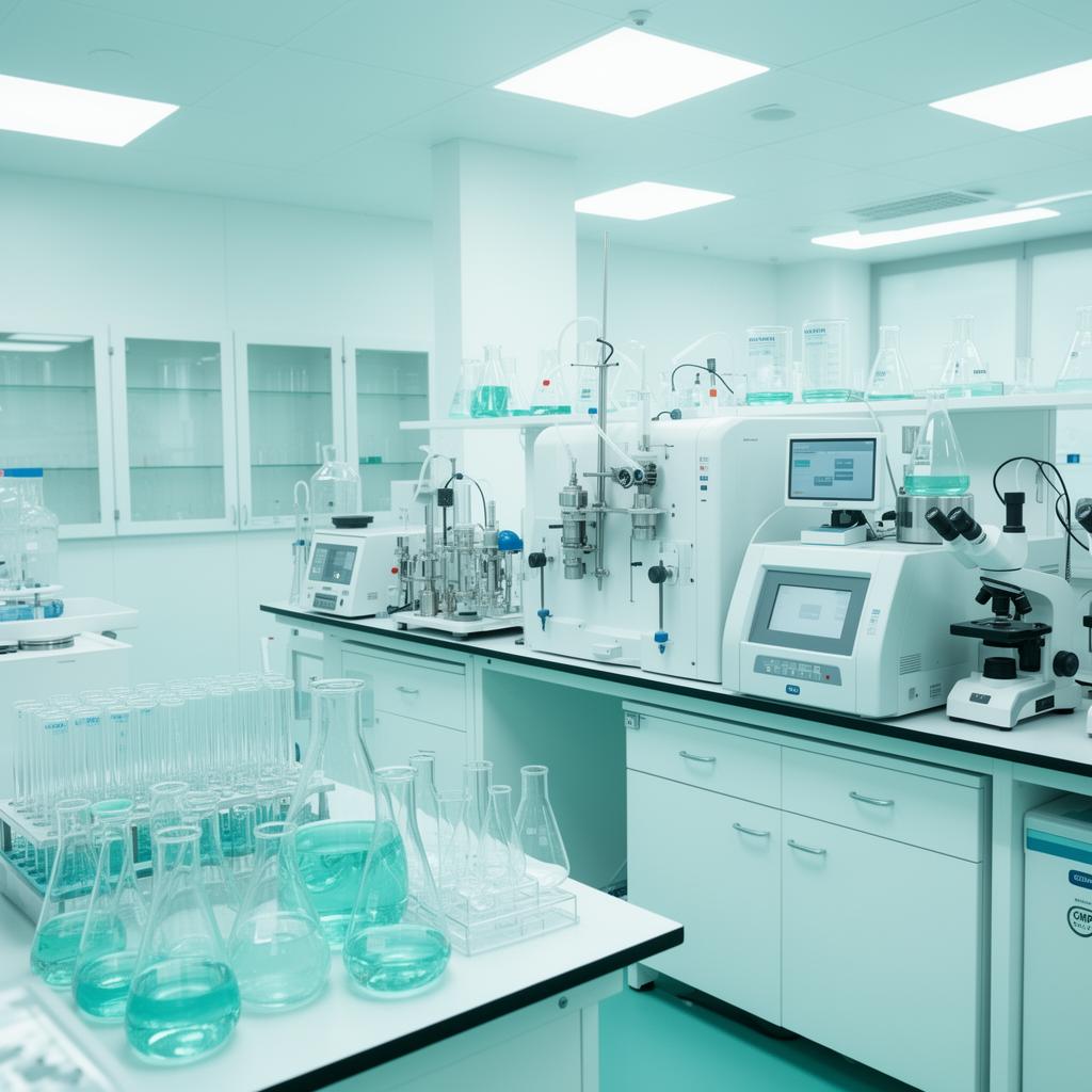GMP-certified stem cell processing laboratory at Autism Stem Care