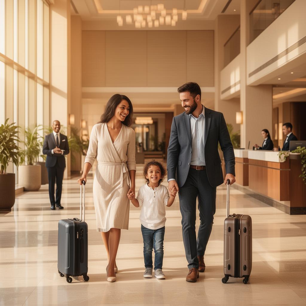 International family arriving at Istanbul airport for autism stem cell therapy, illustrating medical travel logistics to Turkey.