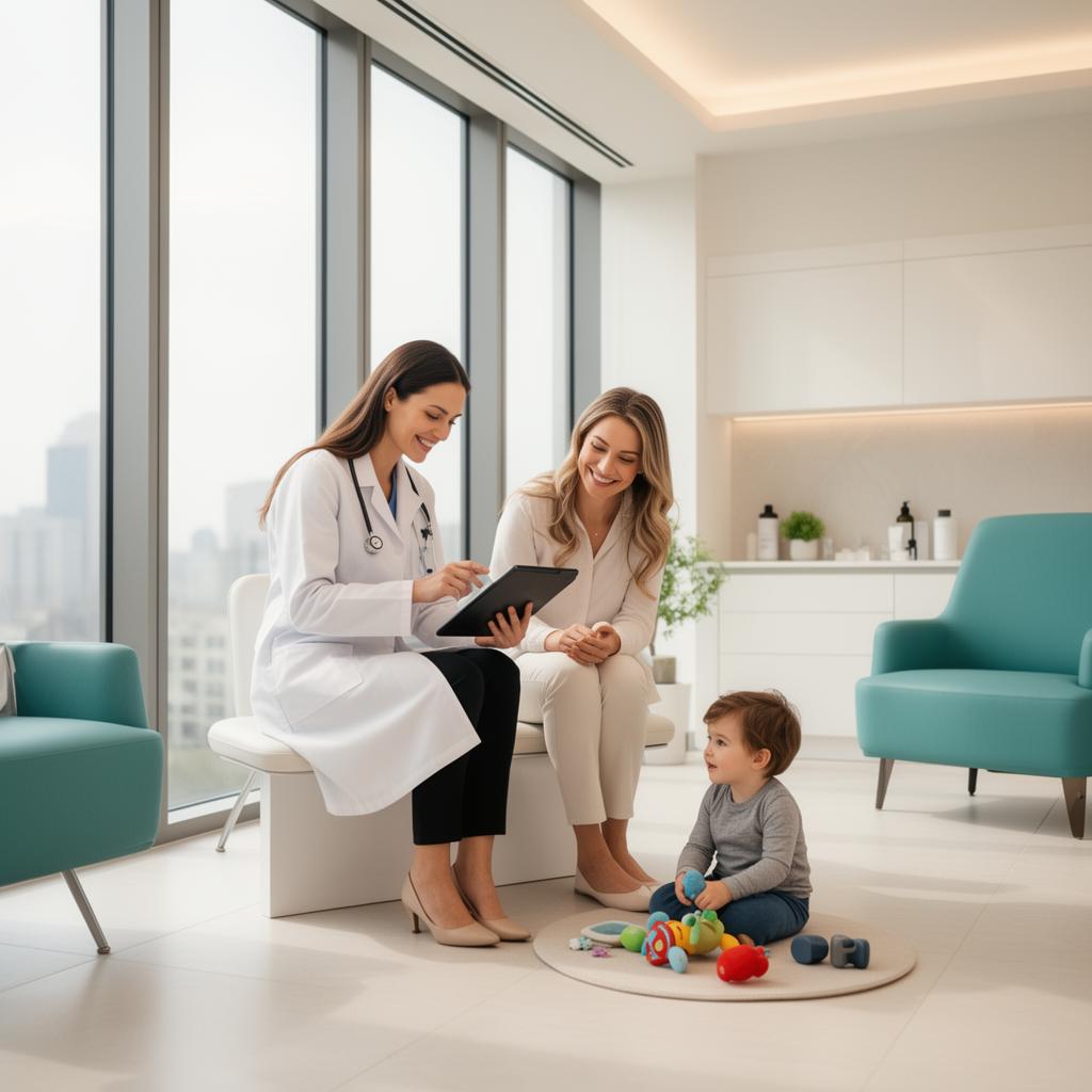 Premium regenerative medicine clinic hero visual